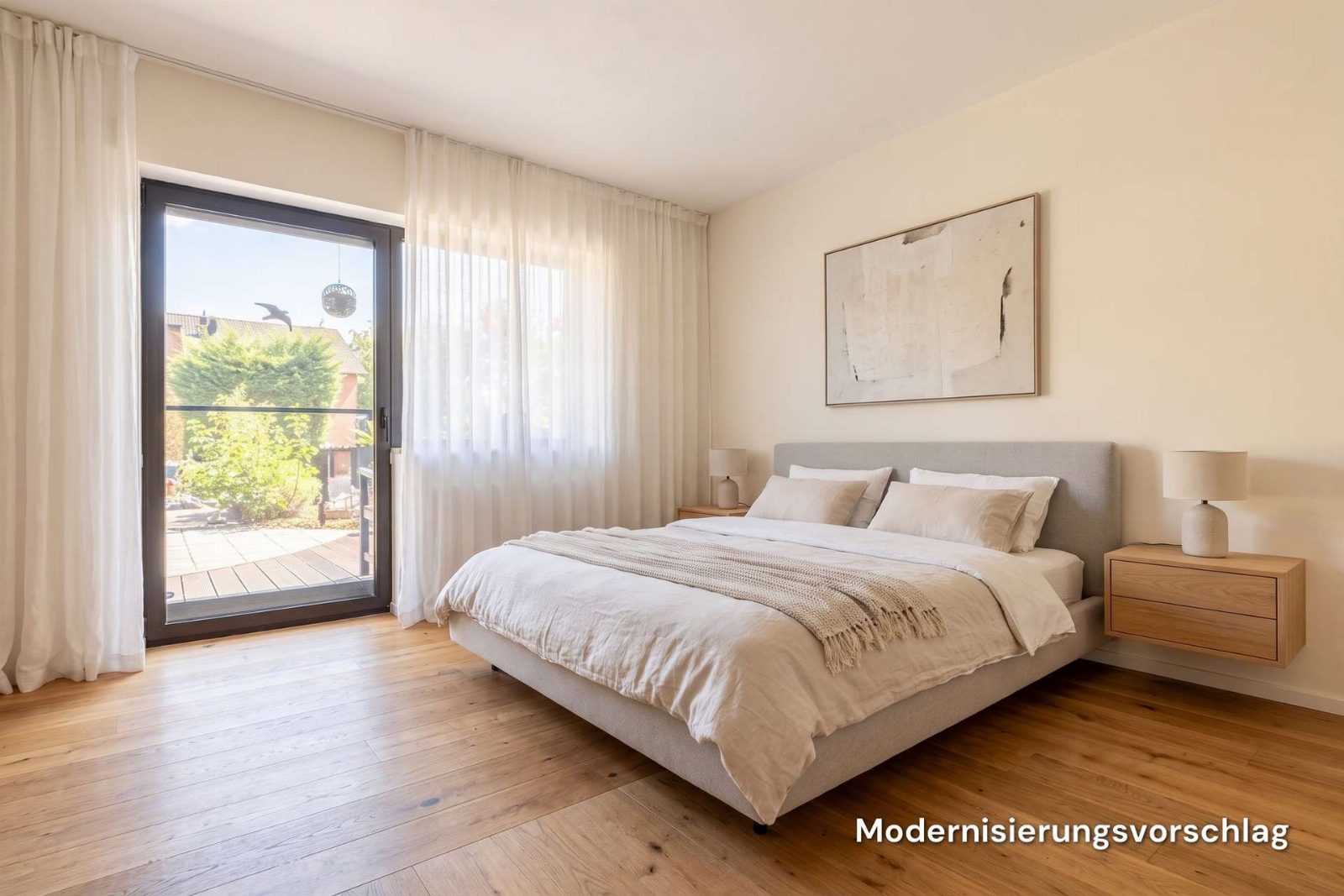 Schlafzimmer - Modernisierungsvorschlag