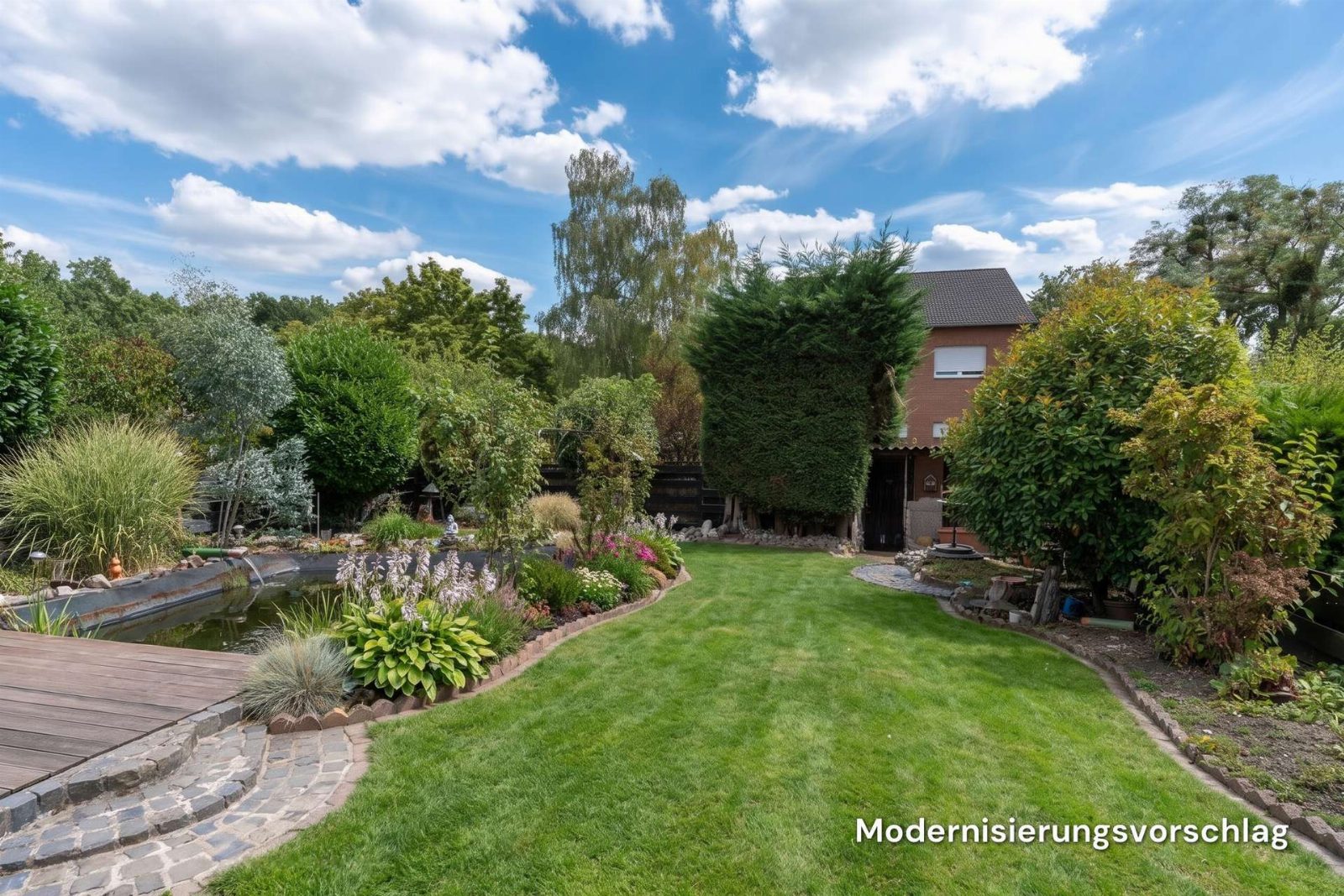Garten - Modernisierungsvorschlag