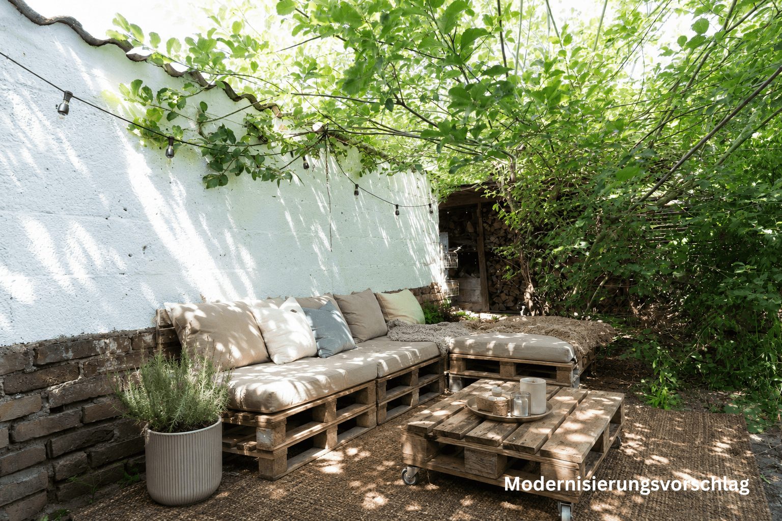 Garten - Modernisierungsvorschlag